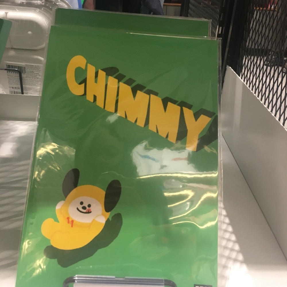 bt21 chimmy notebook